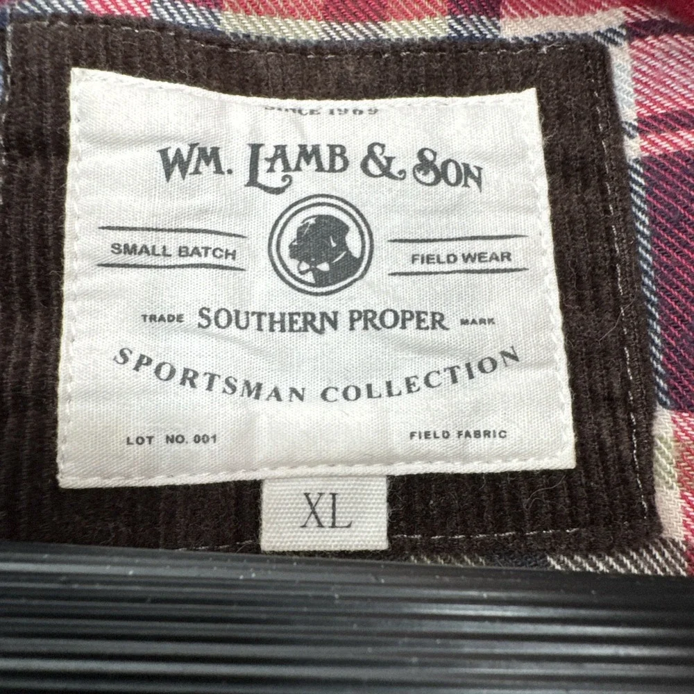 WM‎ Lamb & Son Southern Proper Sportsman Mens XL Down Insulated Puffer Vest